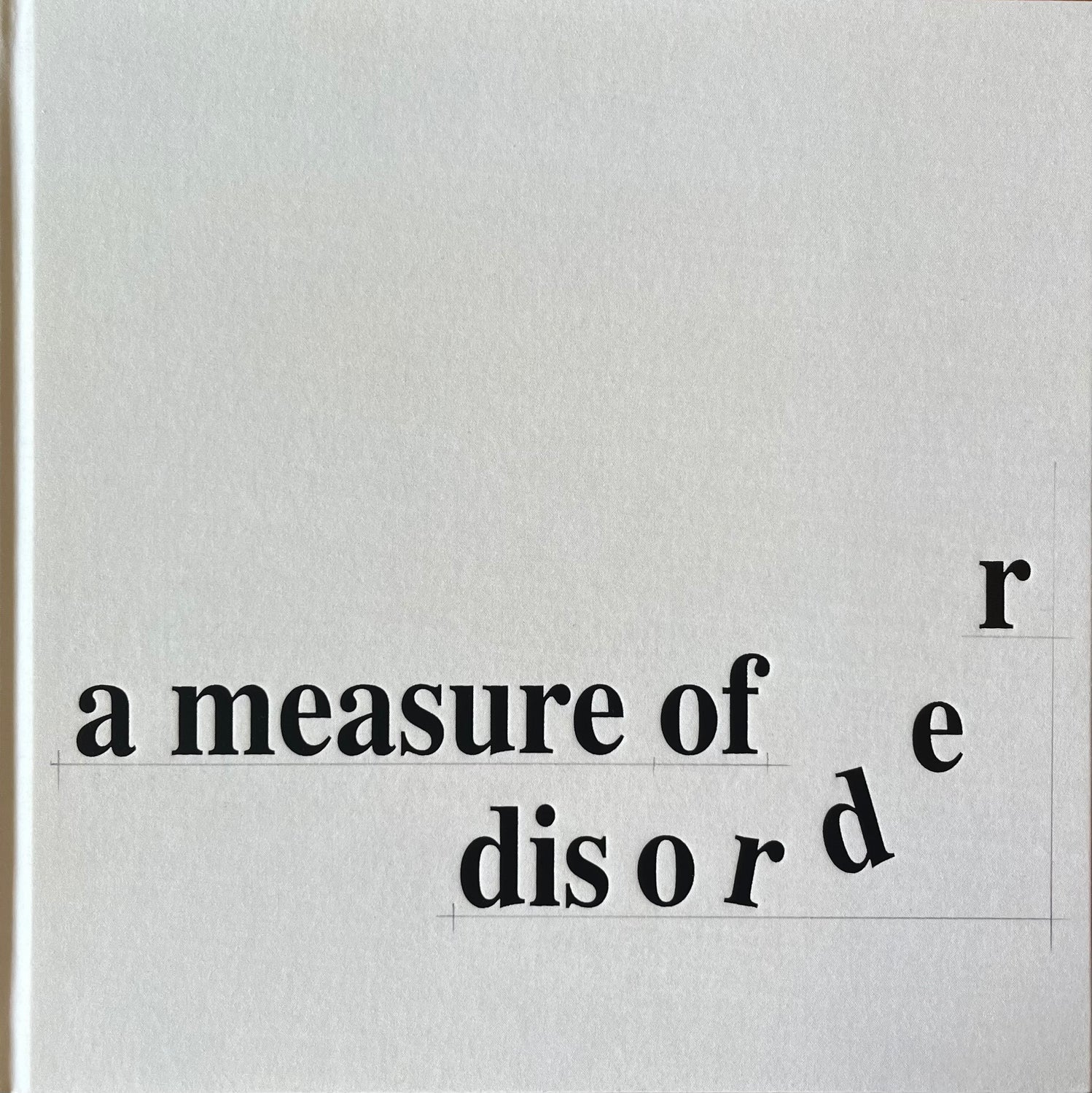 A Measure of Disorder