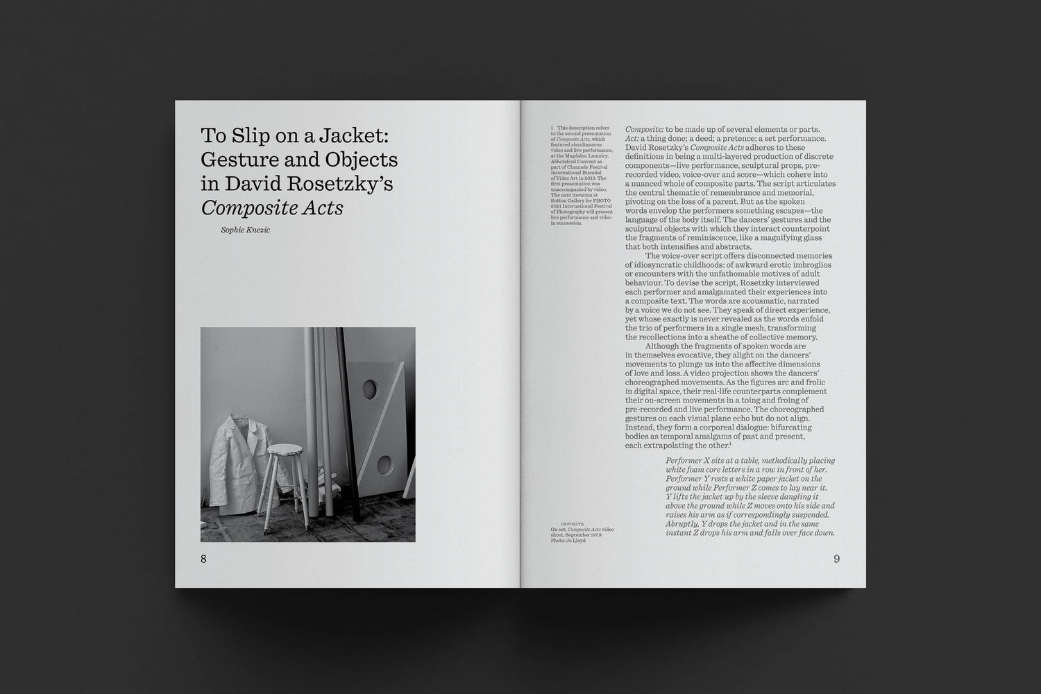 David Rosetzky: Composite Acts