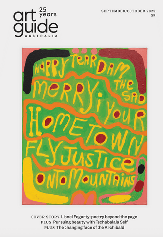 Art Guide Australia September/October 2025