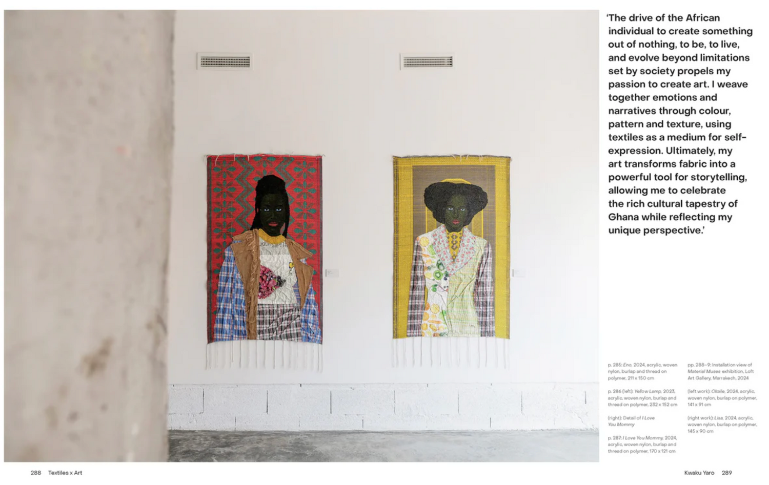 Textiles x Art: How textiles are shaping contemporary art