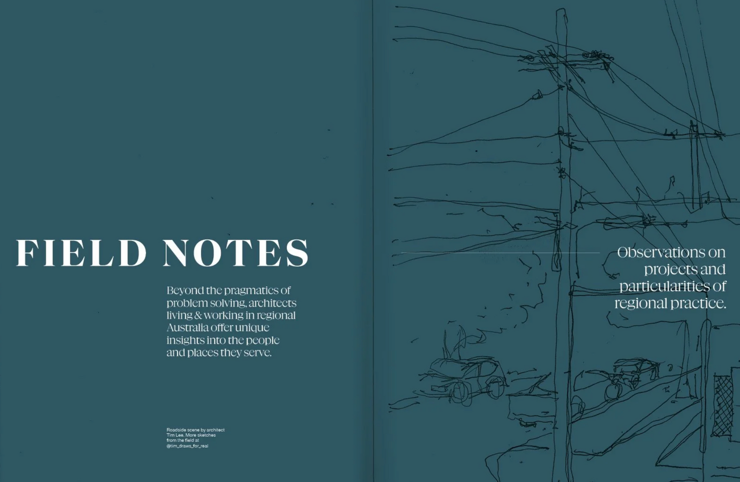Field: Architecture Gone Regional Issue #1