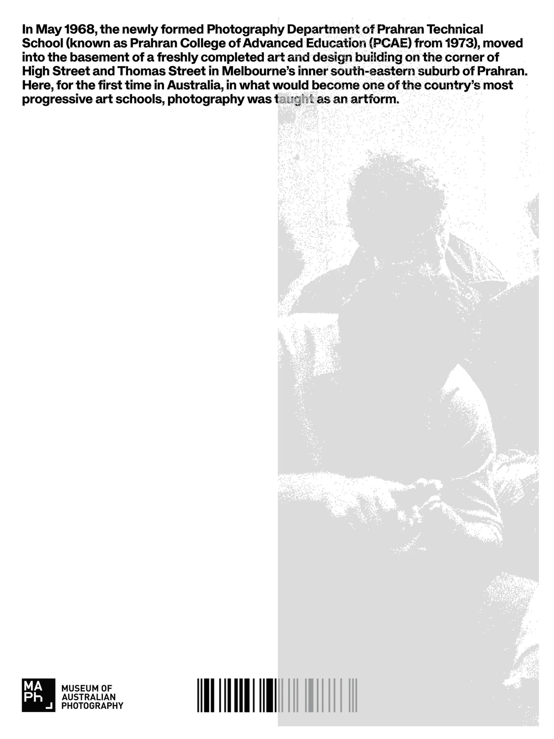 The Basement: photography from Prahran College (1968–1981)